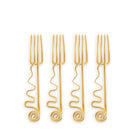 L'Objet Spirale Cocktail Forks (Set of 4)