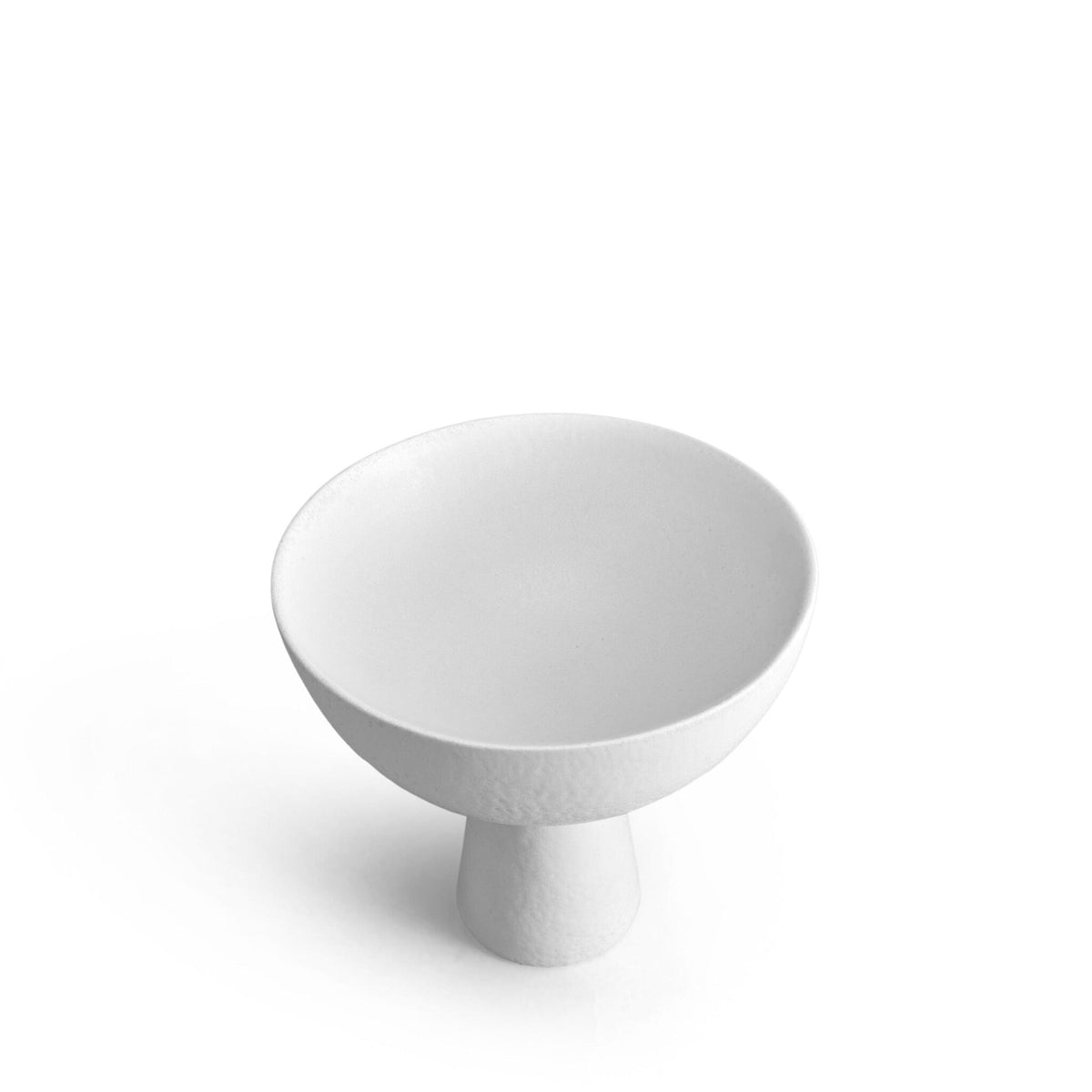 L'Objet Terra Bowl on Stand - Small - Stone, alternate view