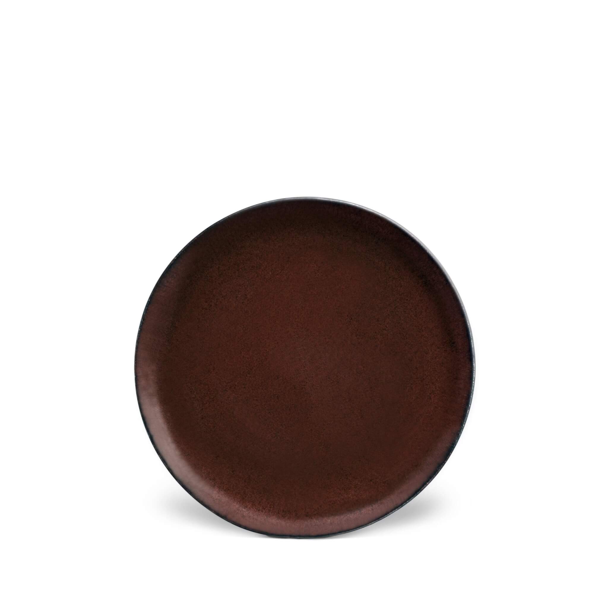 L'Objet Terra Bread + Butter Plate - Wine
