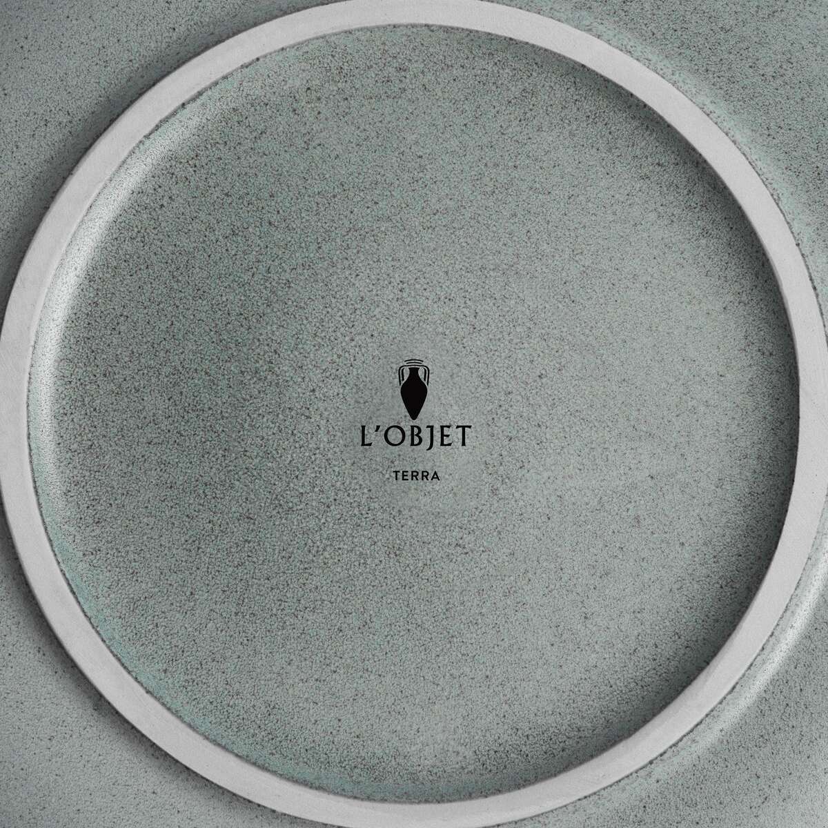 L'Objet Terra Charger - Seafoam Charger & Service Plate, alternate view
