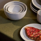 L'Objet Terra Condiment Bowl - Stone Condiment Pot, alternate view