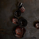 L'Objet Terra Condiment Bowl - Wine Condiment Pot, alternate view