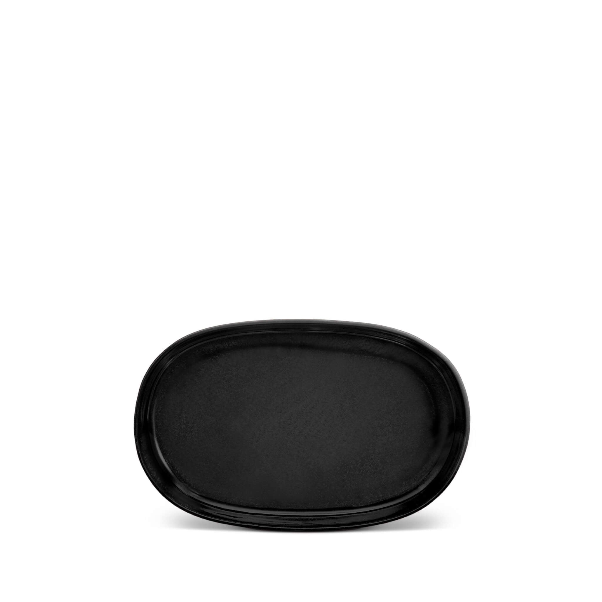 L'Objet Terra Oval Platter - Iron Charger & Service Plate — Small