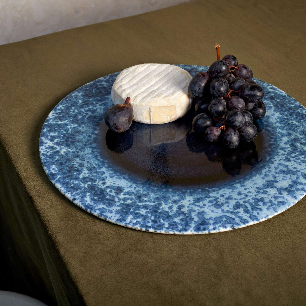 L'Objet Terra Platter / Charger - Indigo Charger & Service Plate, alternate view