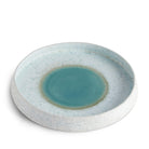 L'Objet Terra Round Platter - Large - Seafoam Decorative Bowl, alternate view