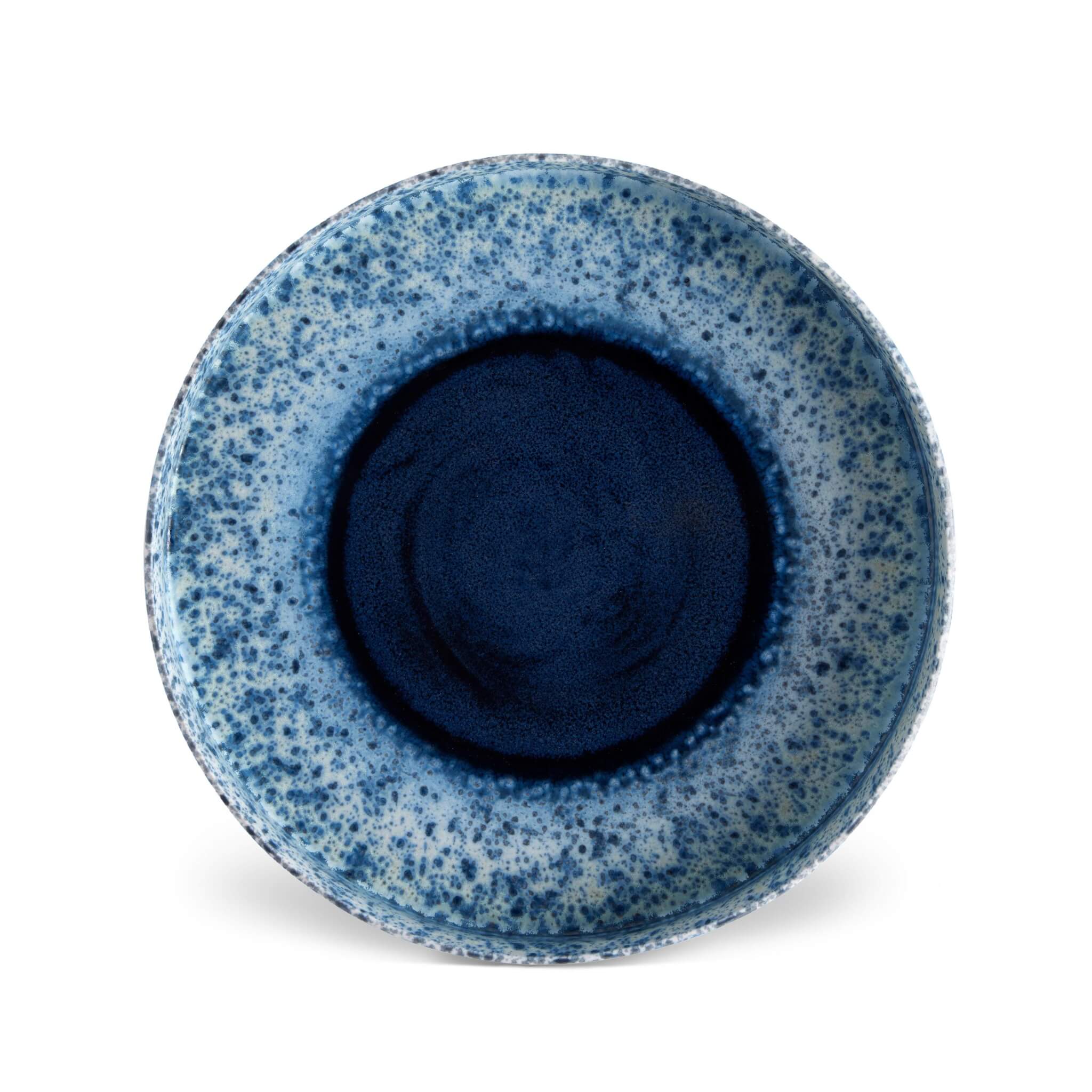 L'Objet Terra Round Platter - Medium - Indigo Decorative Bowl