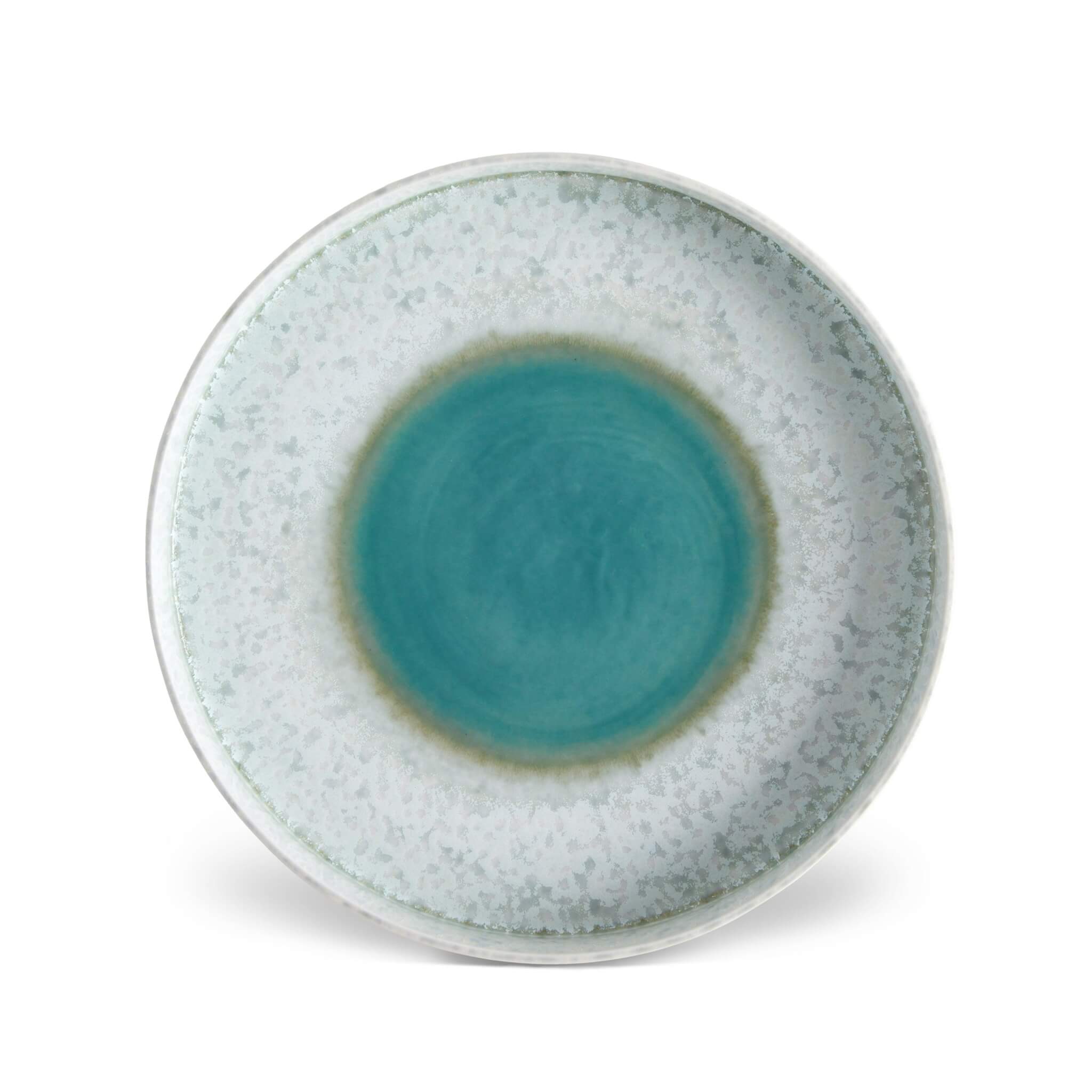 L'Objet Terra Round Platter - Medium - Seafoam Decorative Bowl