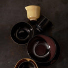 L'Objet Terra Sauce Server - Leather Condiment Pot, alternate view