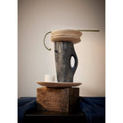 L'Objet Timna Pitcher - Aged Iron, alternate view