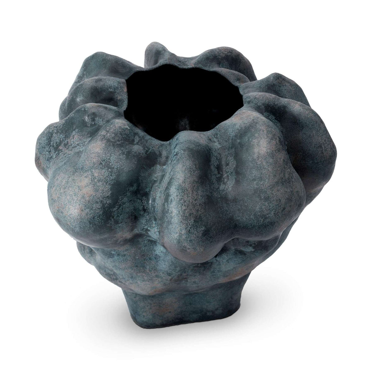 L'Objet Timna Vase - Short - Aged Iron, alternate view