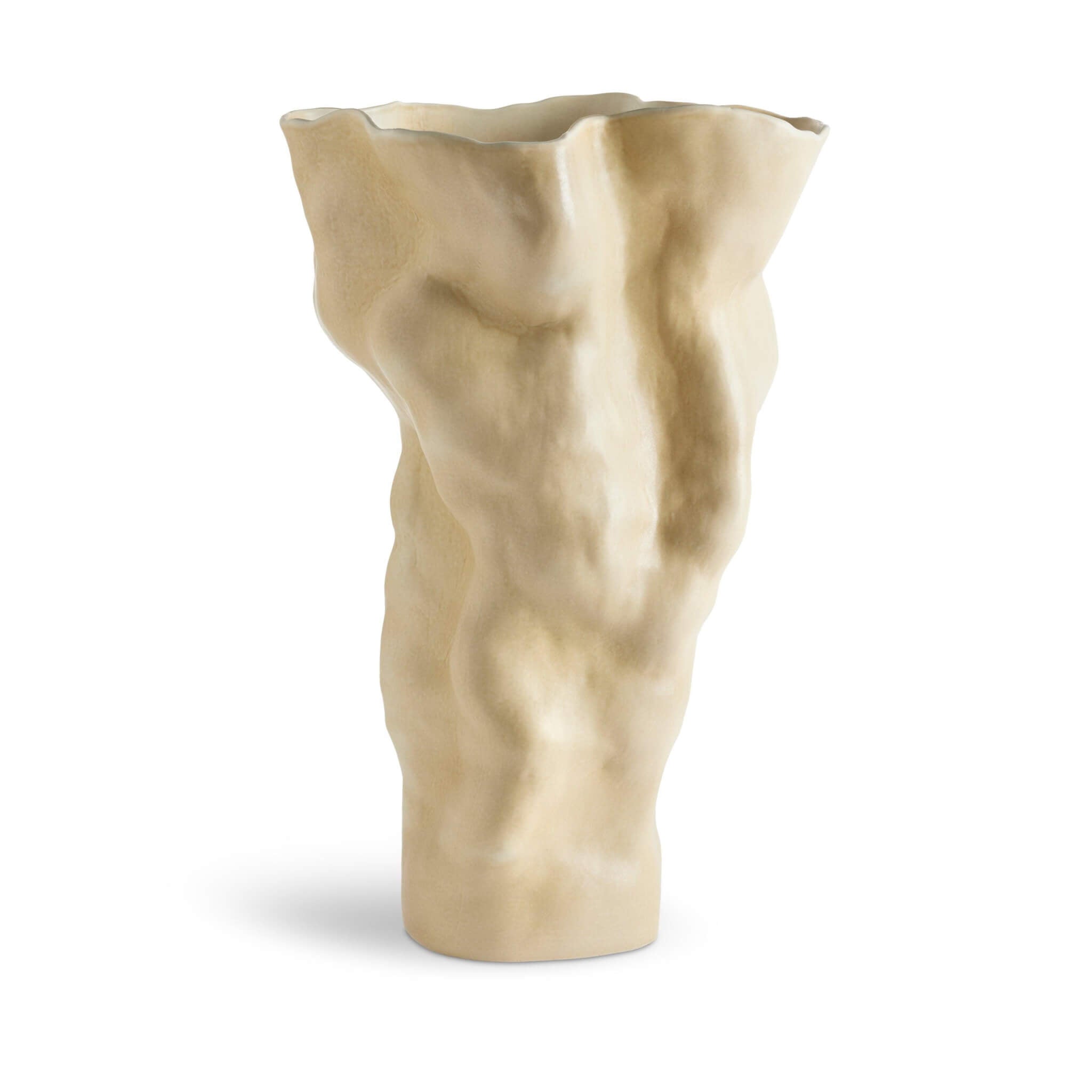 L'Objet Timna Vase - Tall - Latte