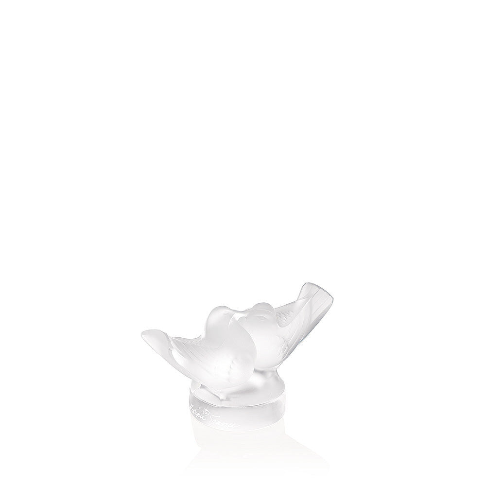 Lalique 2 Lovebirds Small Sculpture