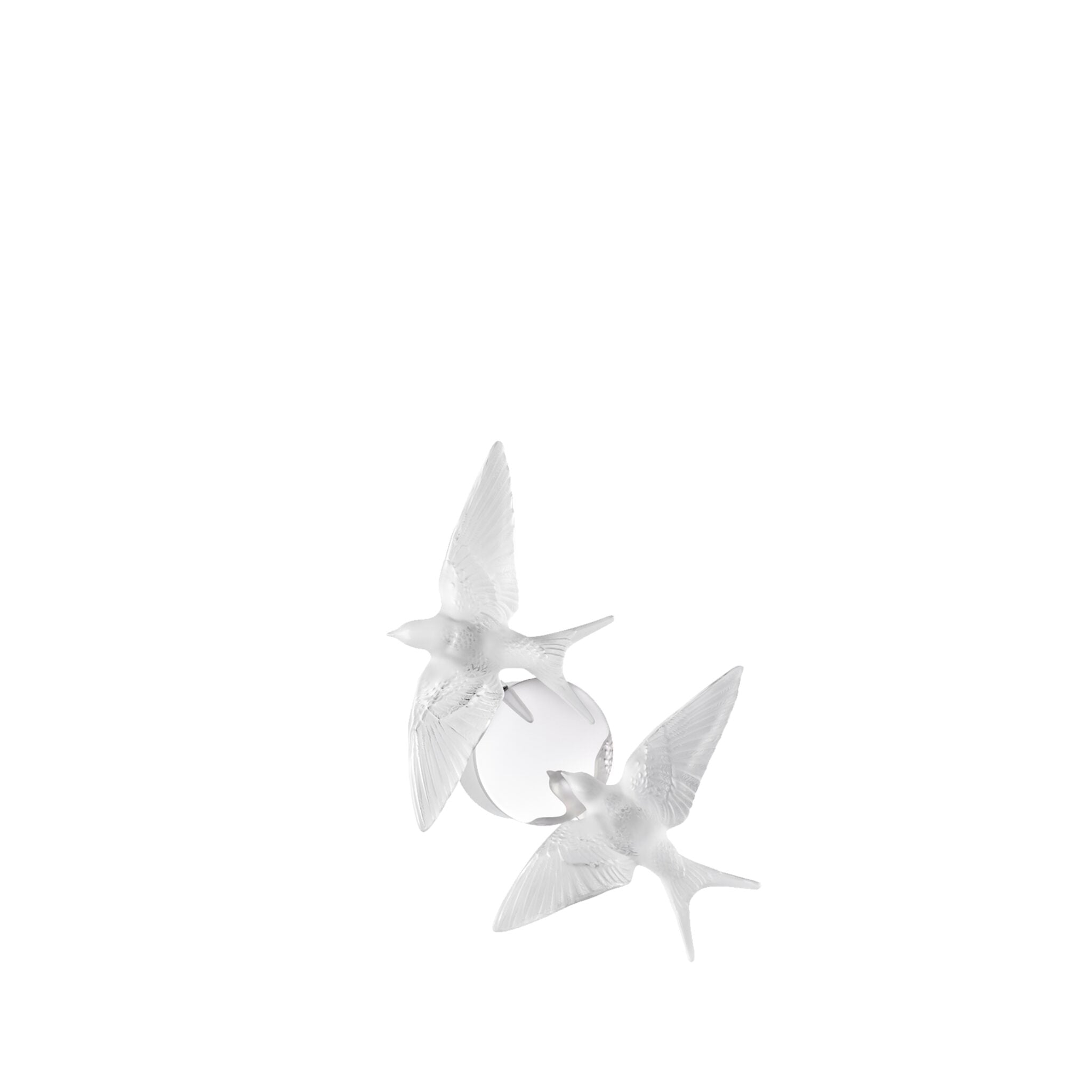 Lalique 2 Swallows Wall Sconce