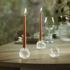 Lalique Alizé Candle Holder, view 2