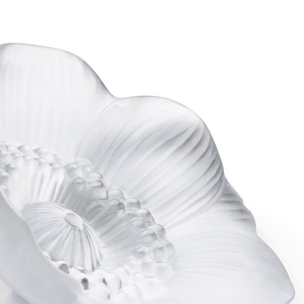 Lalique Anemone Small Sculpture, alternate view