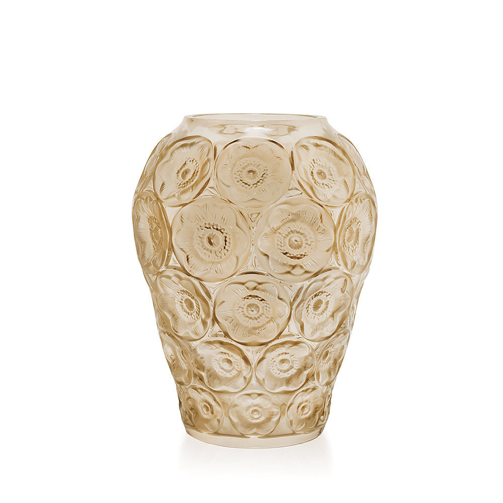 Lalique Anemones Vase