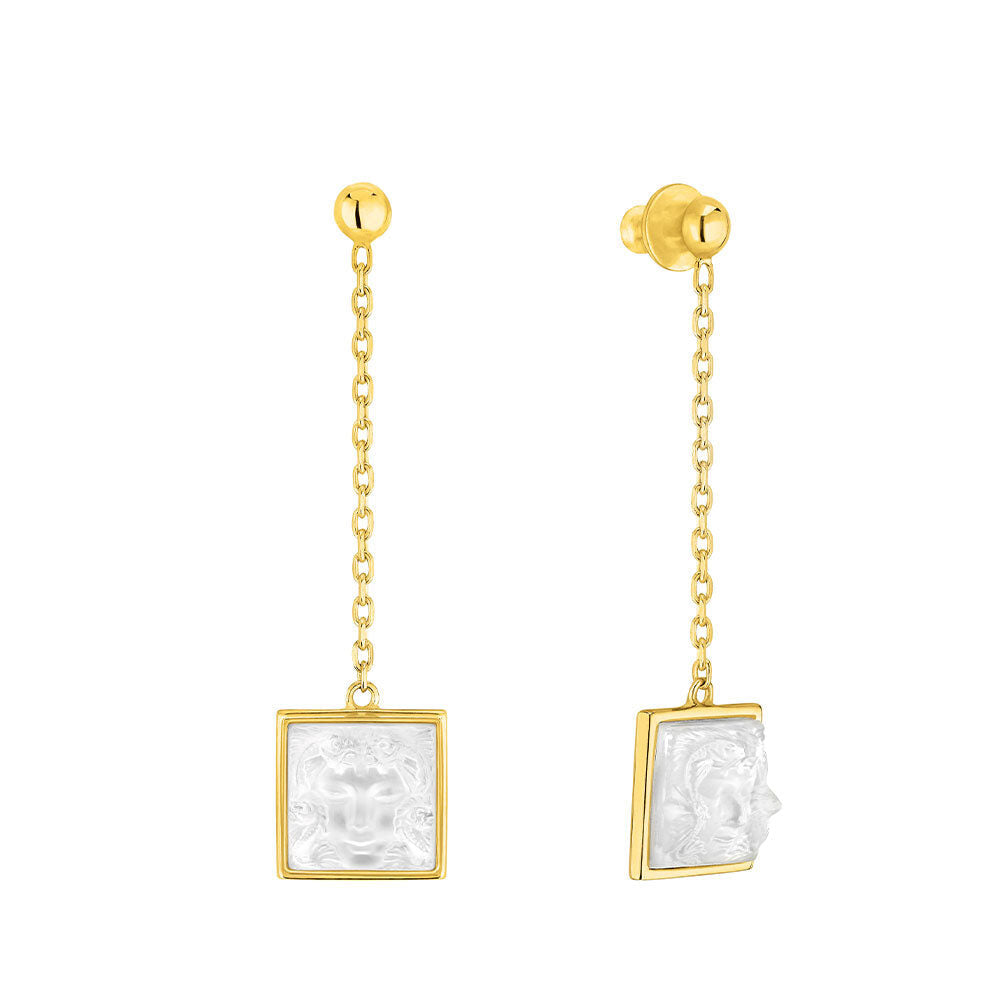 Lalique Aréthuse Long Earrings
