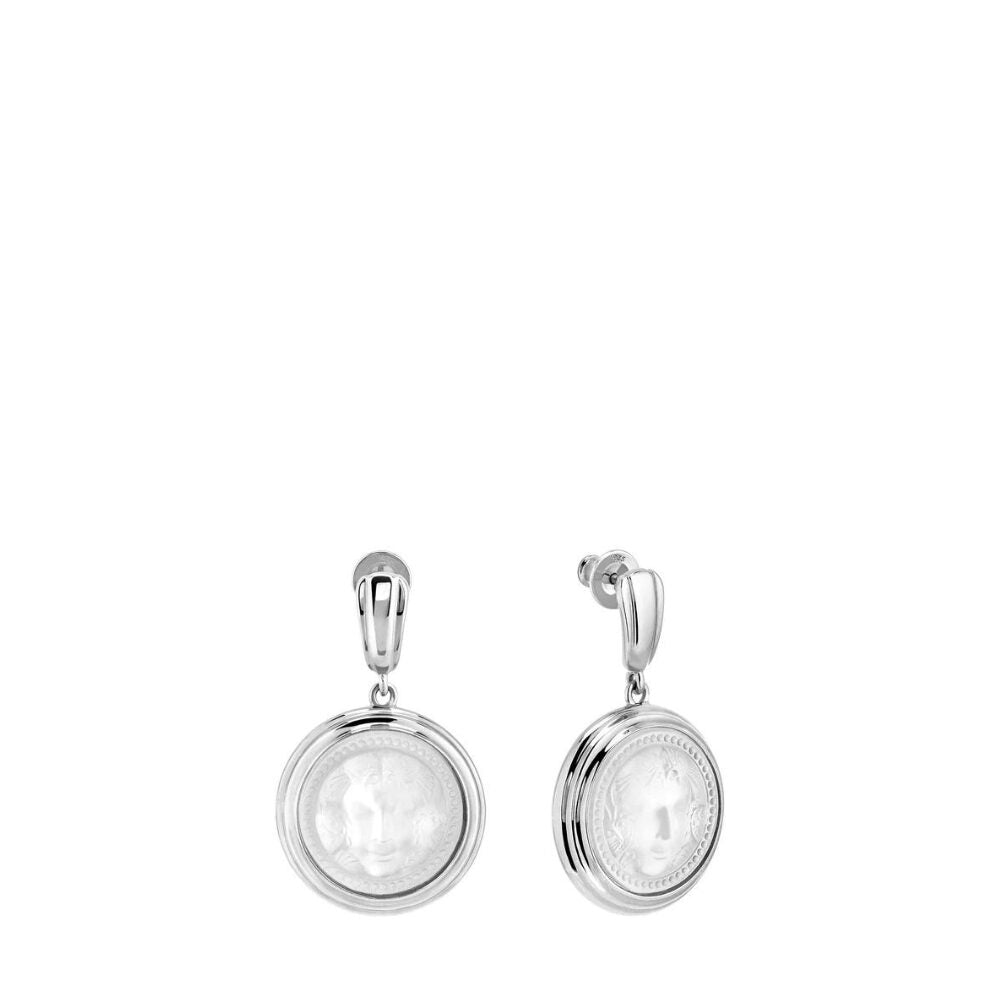 Lalique Aréthuse Round Earrings