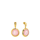 Lalique Aréthuse Round Earrings, alternate view