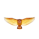 Lalique Barn Owl Sculpture, alternate view