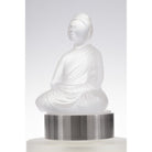 Lalique Collectible Crystal Flacon « Bouddha » Decorative Perfume Bottle, alternate view