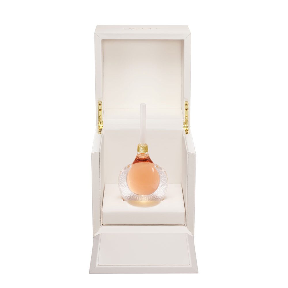Lalique Crystal Collectible Bottle “Fougères” Perfume, alternate view