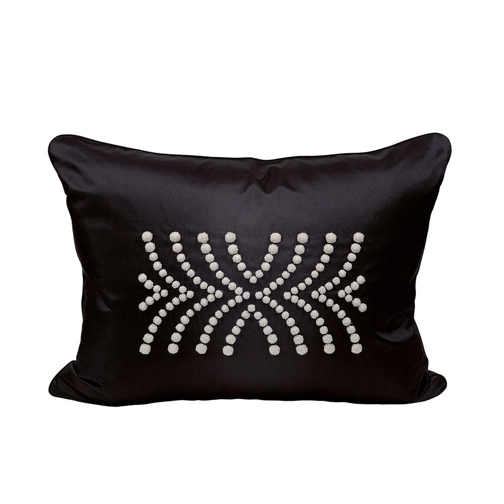 Lalique Demi Coutard Beaded Large Cushion
