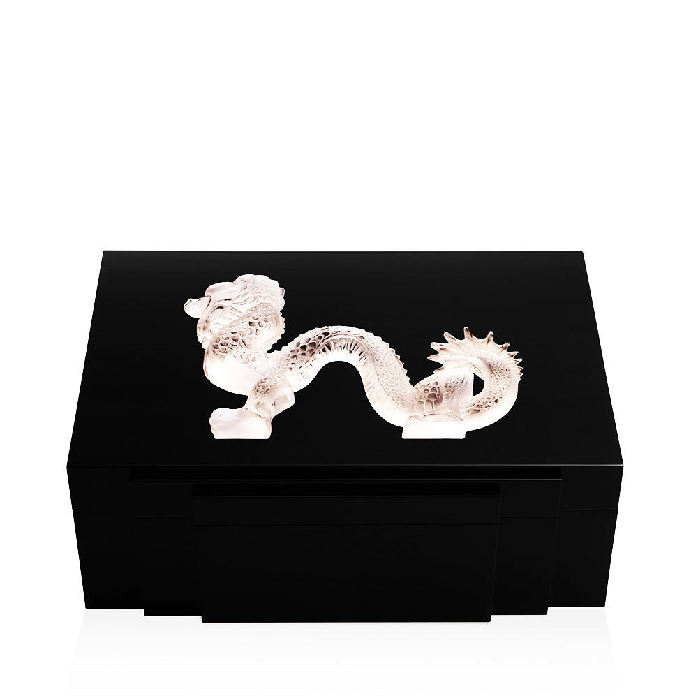 Lalique Dragon Cigars Box Large Size