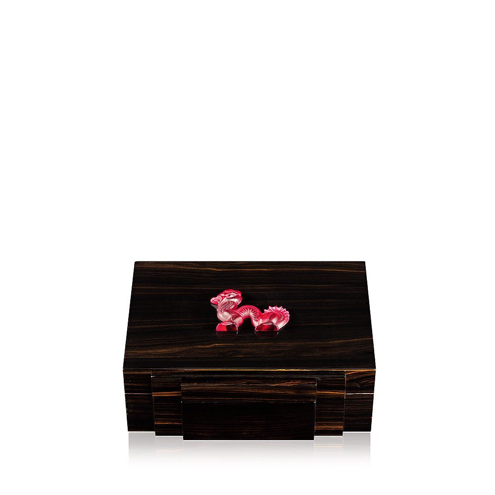 Lalique Dragon Cigars Box Small Size, alternate view