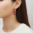 Lalique Empreinte Animale Earrings – S, detail view