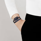 Lalique Empreinte Animale Leather Bracelet, detail view