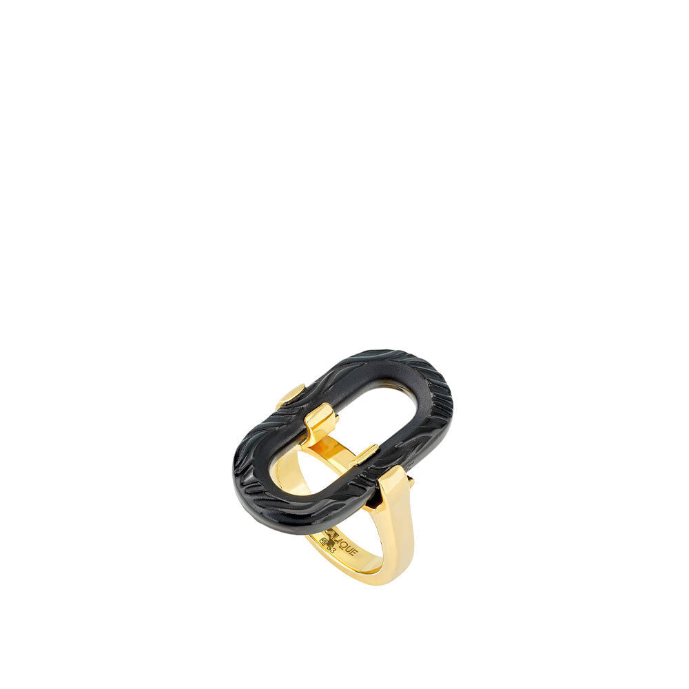 Lalique Empreinte Animale Ring — 57 (US 8)