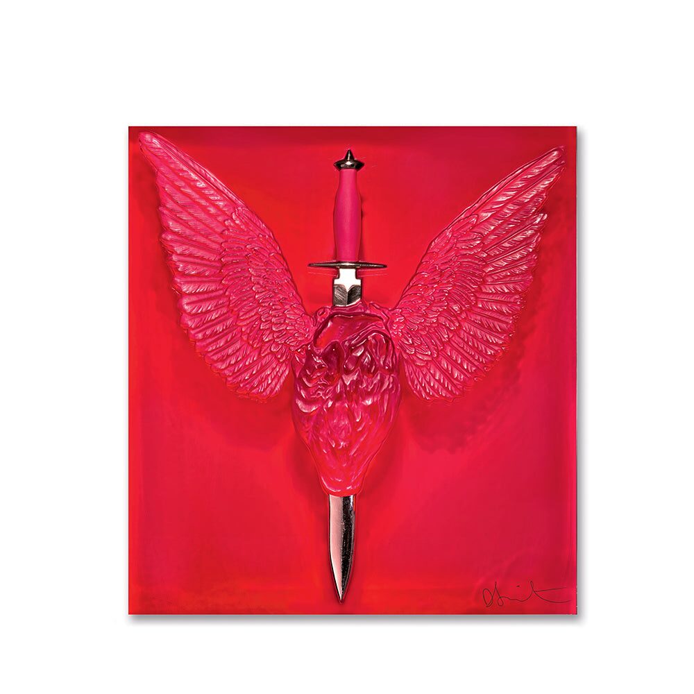 Lalique Eternal Prayer, Damien Hirst & Lalique, 2017 Wall Sculpture, alternate view