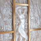 Lalique Femme Bras Levés Decorative Panel Wall Sculpture, alternate view