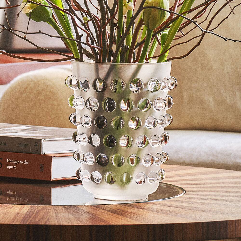 Lalique Iconic Mossi Vase, alternate view