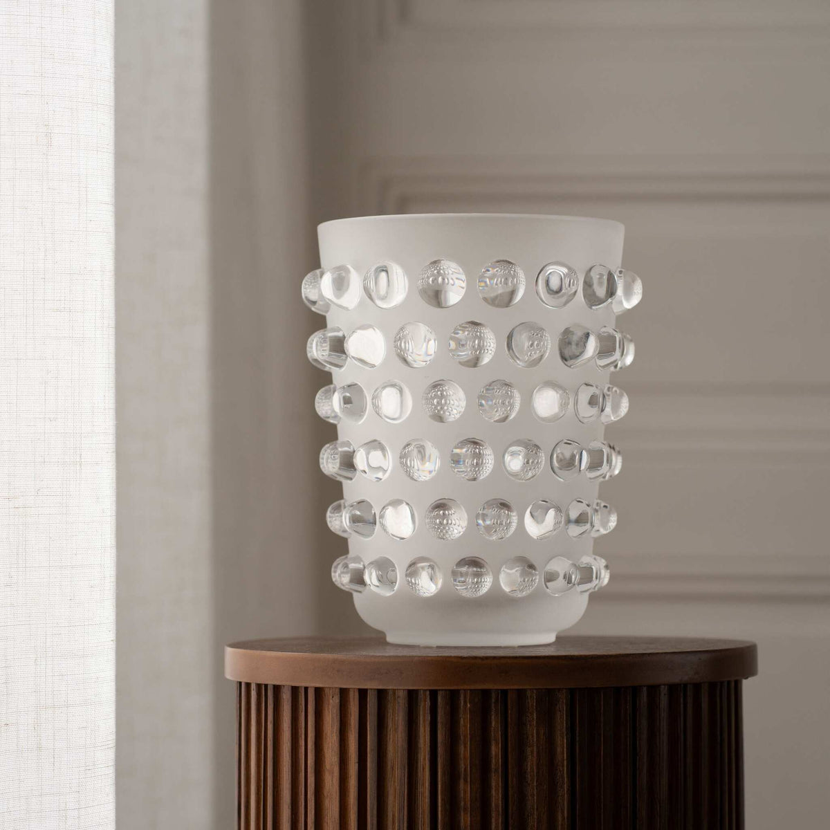 Lalique Iconic Mossi Vase, alternate view