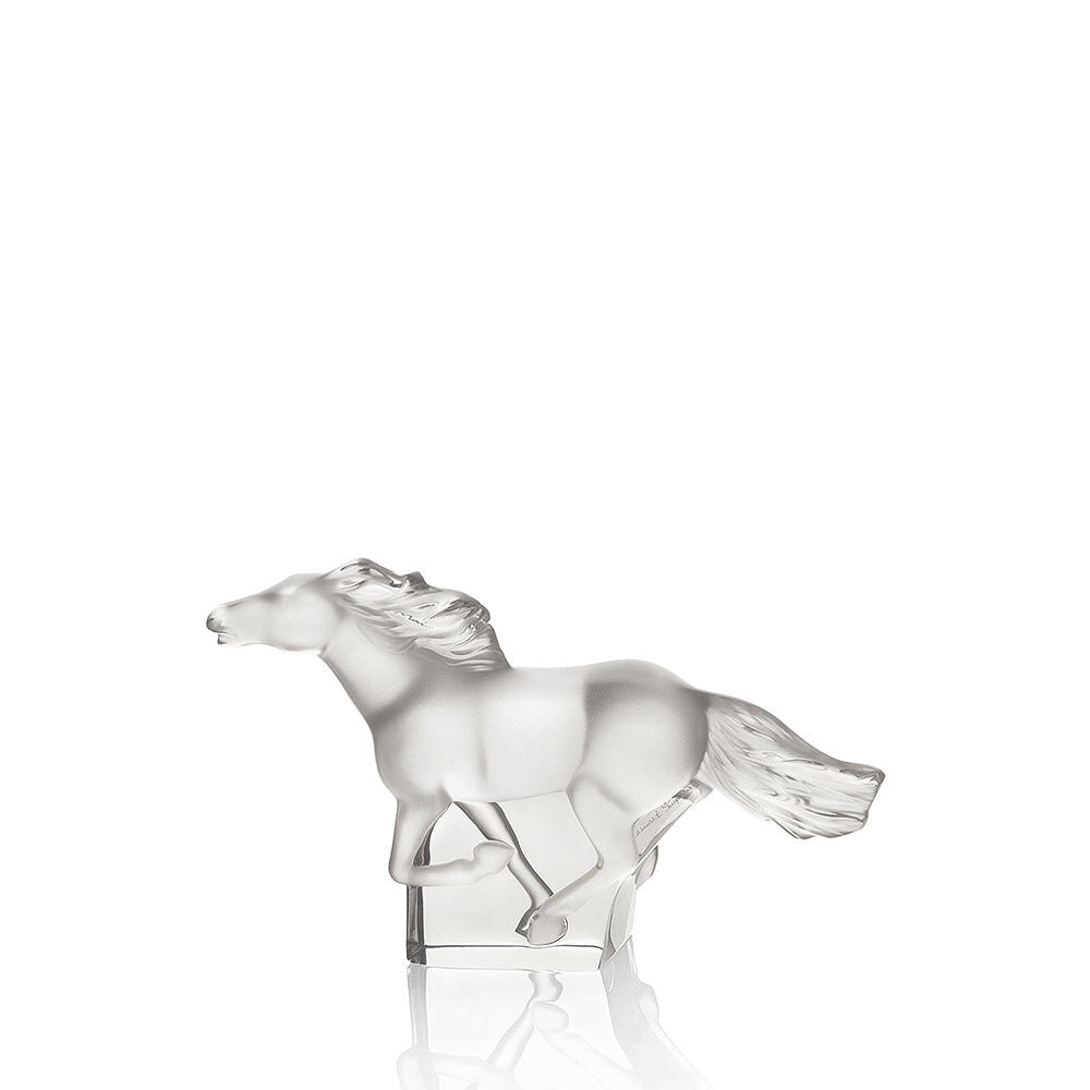 Lalique Kazak Horse Sculpture