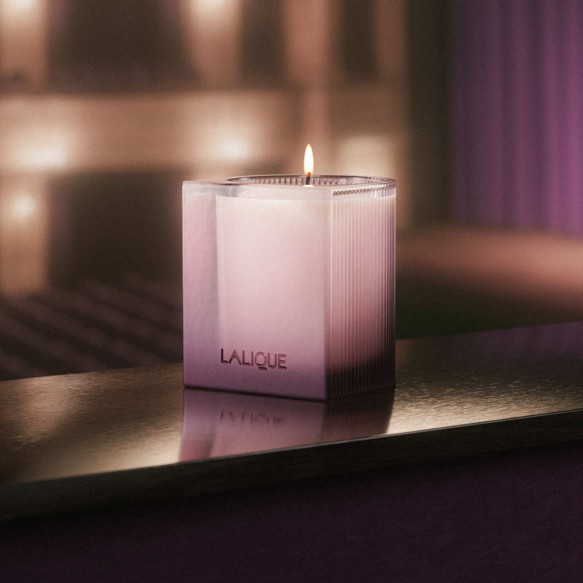 Lalique La Comédie, Scented Candle, lifestyle view