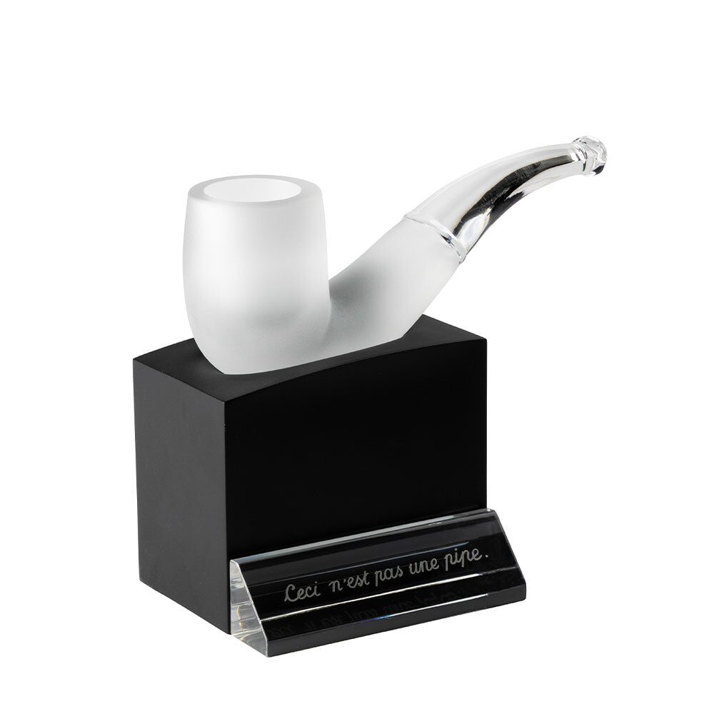 Lalique La Trahison Des Images, René Magritte and Lalique, 2023 Sculpture, alternate view