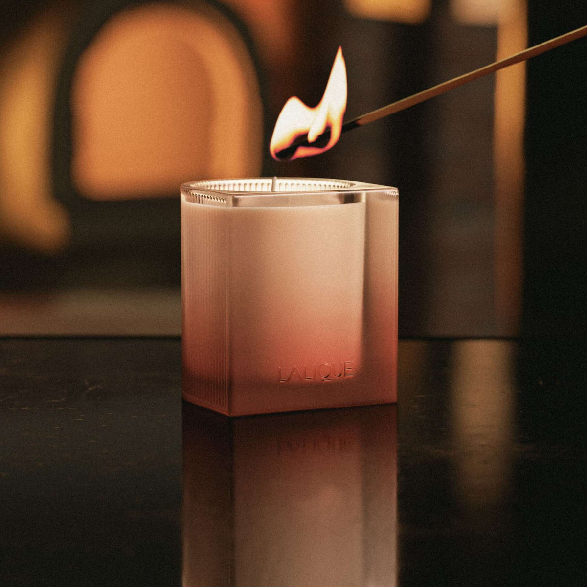 Lalique La Verrerie, Scented Candle, lifestyle view