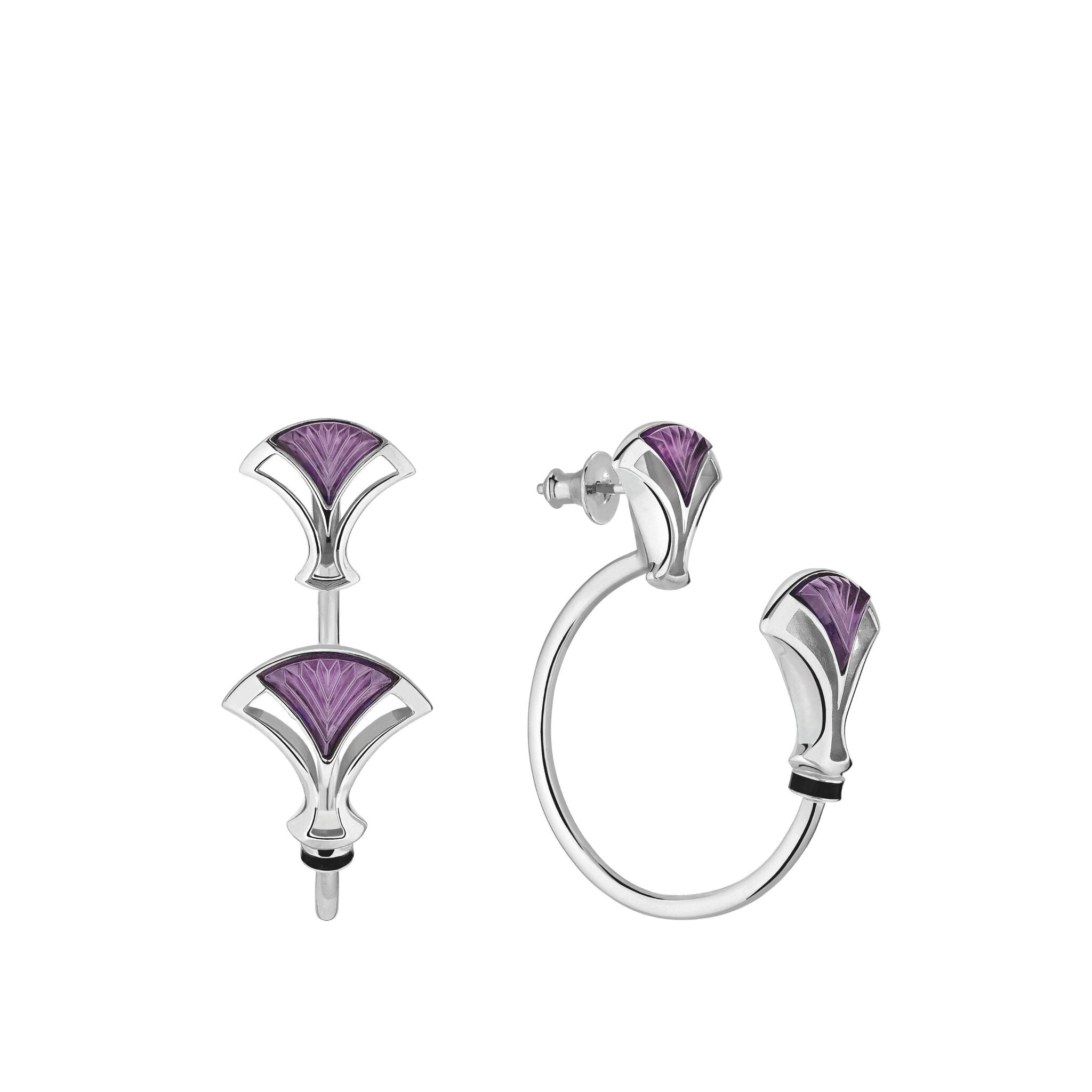 Lalique Larcade Hoops Earrings