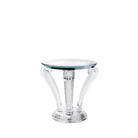 Lalique Marsan Pedestal Table