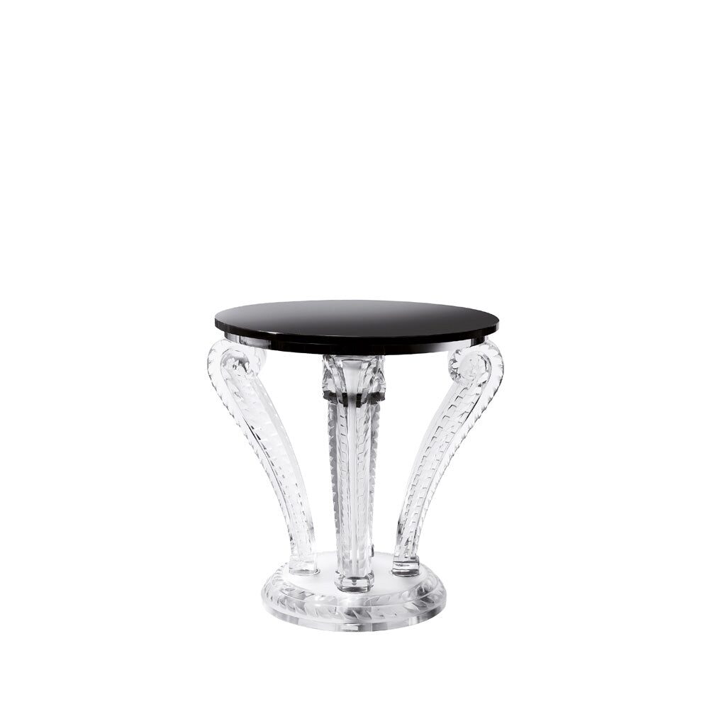 Lalique Marsan Pedestal Table, alternate view