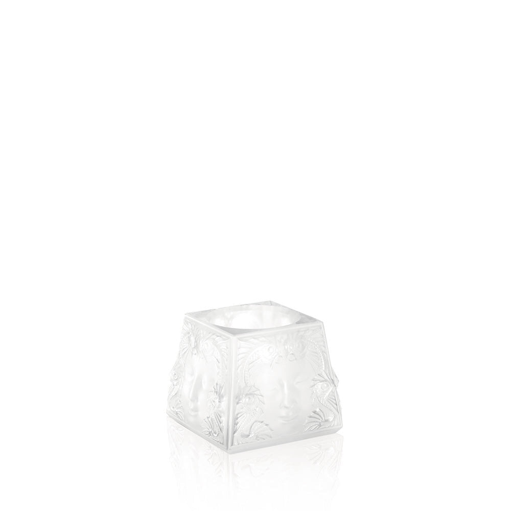 Lalique Masque De Femme Votive Candleholder