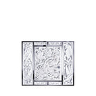 Lalique Merles Et Raisins Head Up Decorative Panel Wall Sculpture