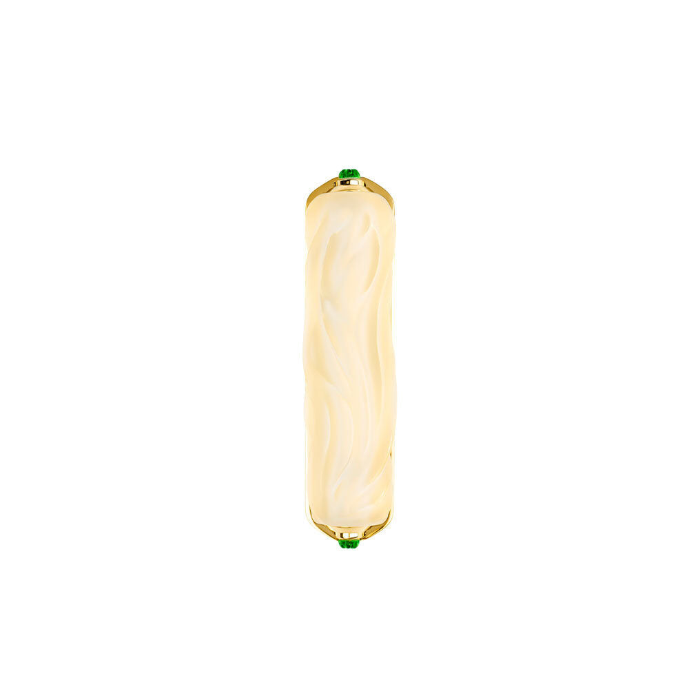 Lalique Mezuzah By Irma Small Size Sculpture