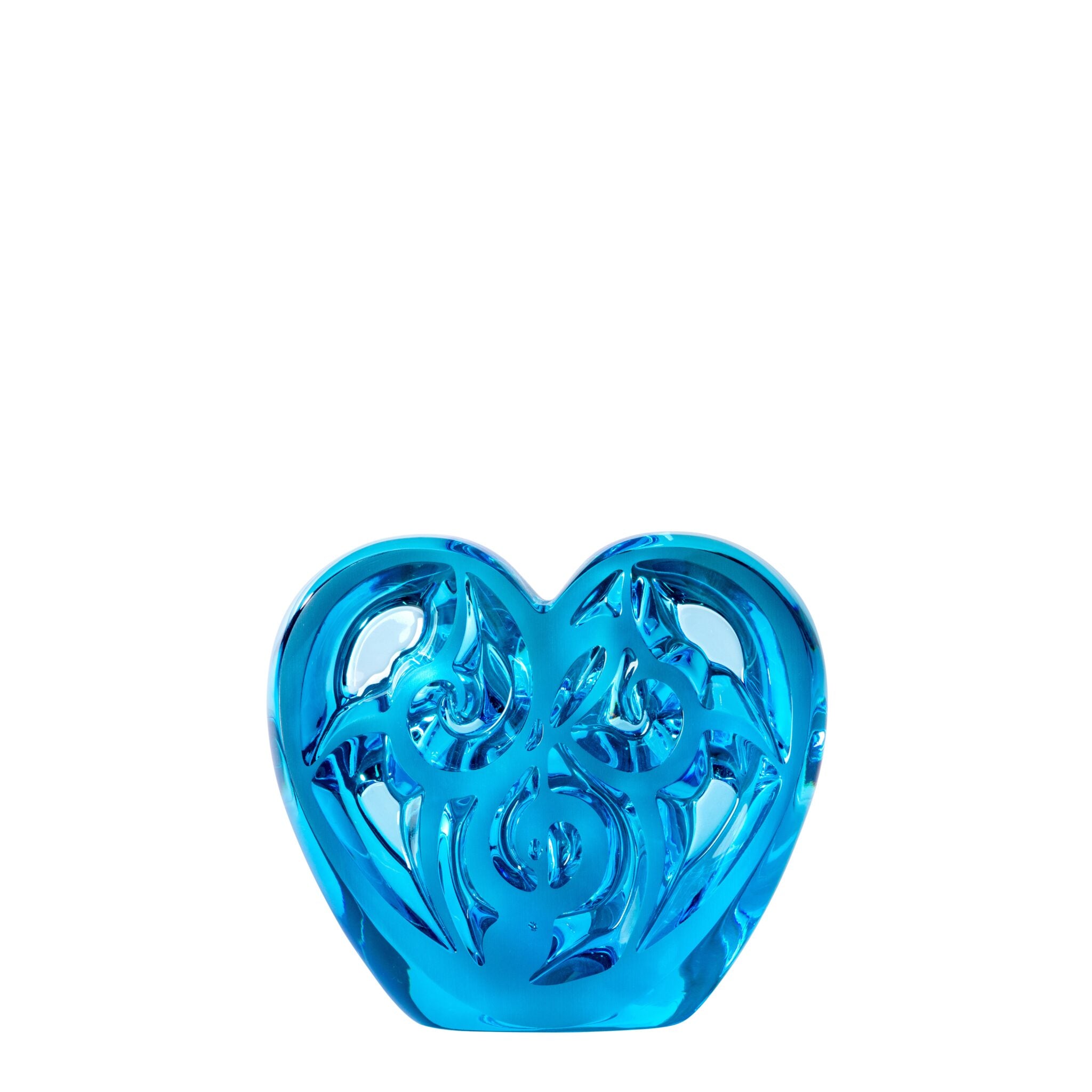 Lalique Music Is Love Heart Sculpture