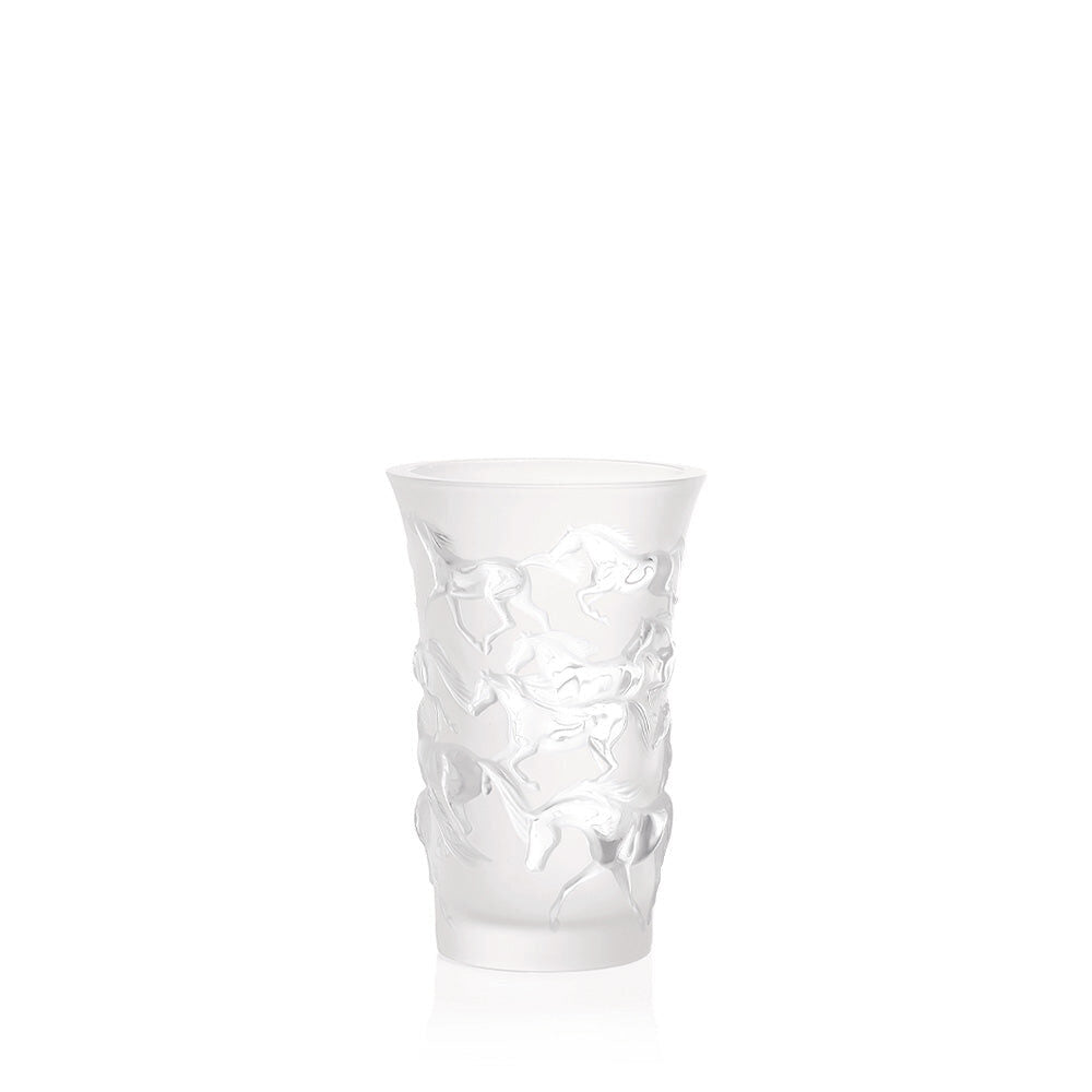 Lalique Mustang Vase