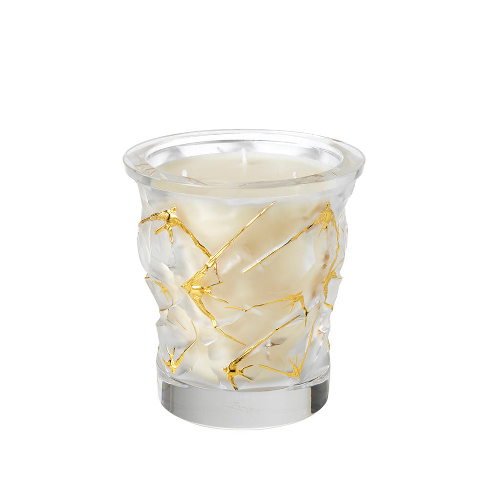 Lalique Oceans "Gold Edition", Crystal Scented Candle
