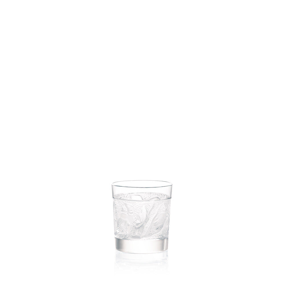 Lalique Owl Whisky Tumbler Liquor Decanter — Set of 2 glasses